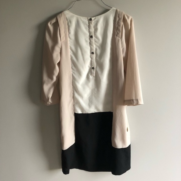 H&M Color Block 3/4 Sleeve Work Dress - Picture 7 of 12
